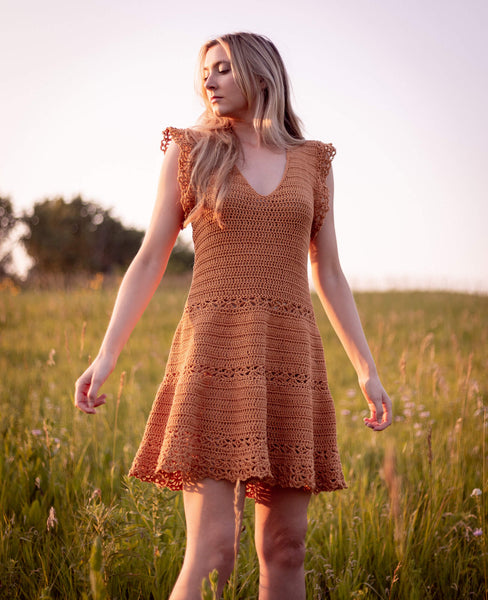 crocheted dress